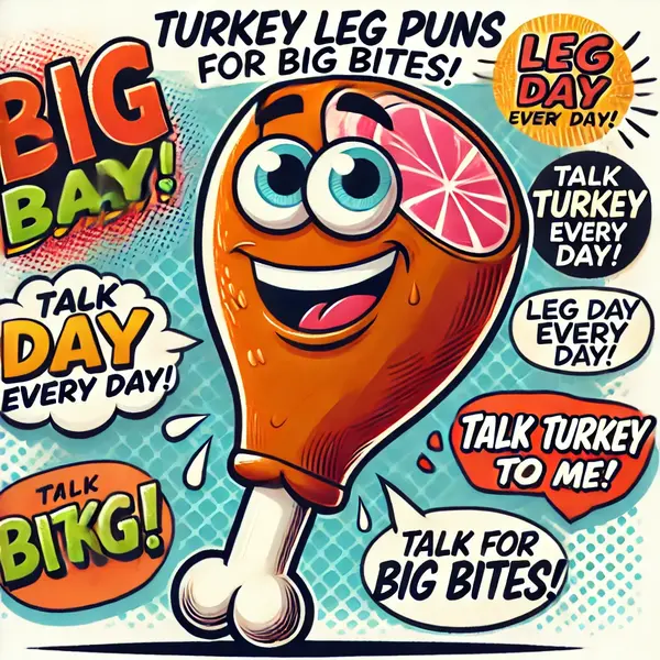 Turkey leg puns for big bites