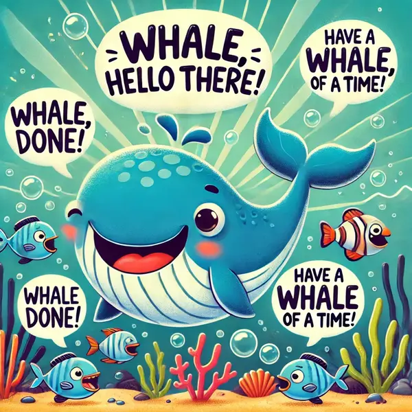Funny whale puns