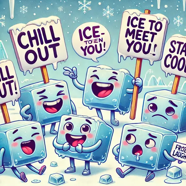 Funny ice puns that bring frozen laughter