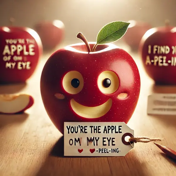 Apple puns that are crisp and cute