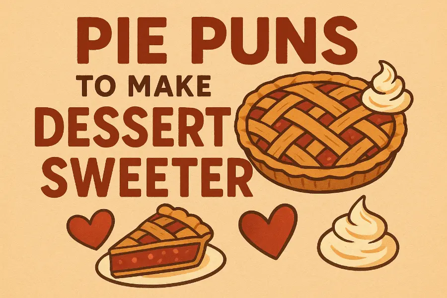 Funny pie puns to brighten your day