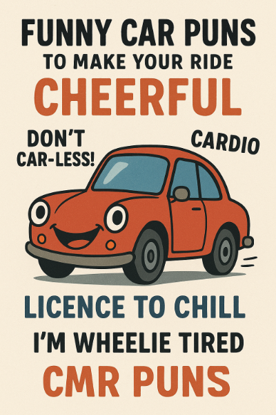 Funny car puns to make your ride cheerful