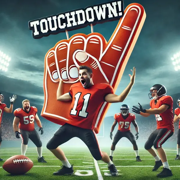Touchdown puns that score laughs