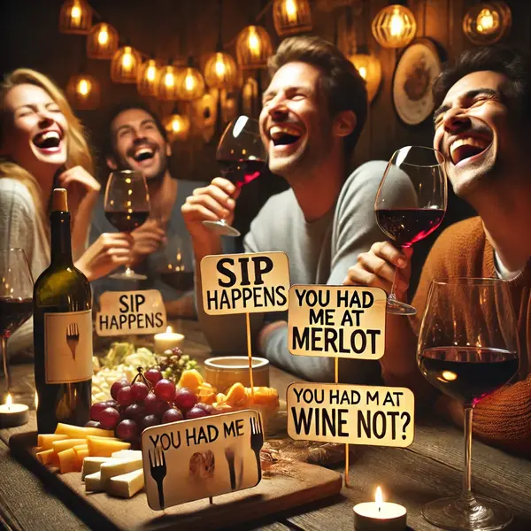 Funny wine puns to keep the laughter flowing
