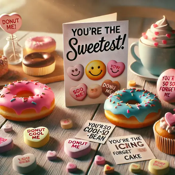 Sweet puns for friends