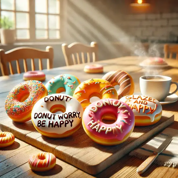 Funny donut puns that make mornings brighter