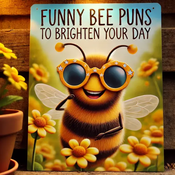 Funny Bee Puns To Brighten Your Day