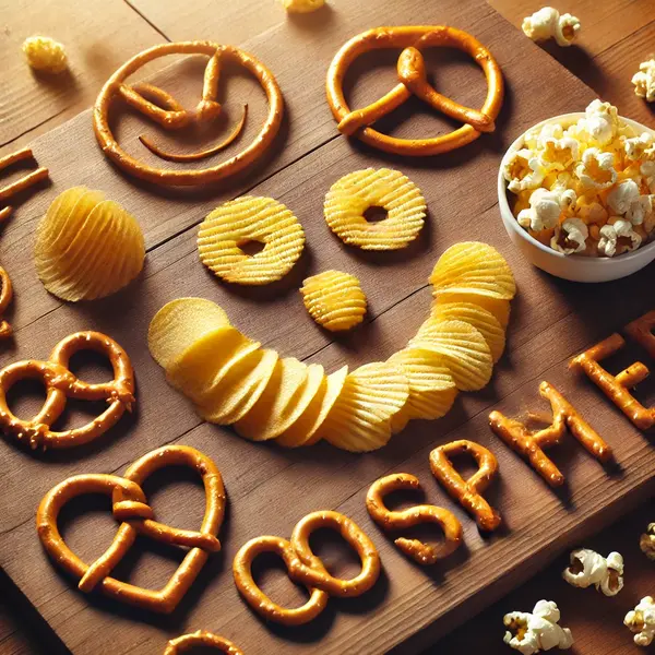 Crispy Snack Food Puns