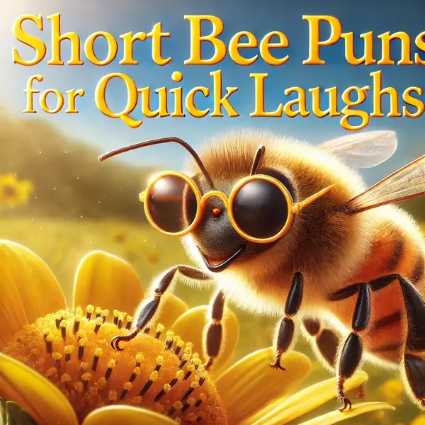Short Bee Puns For Quick Laughs