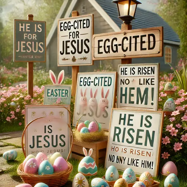 Religious Easter puns