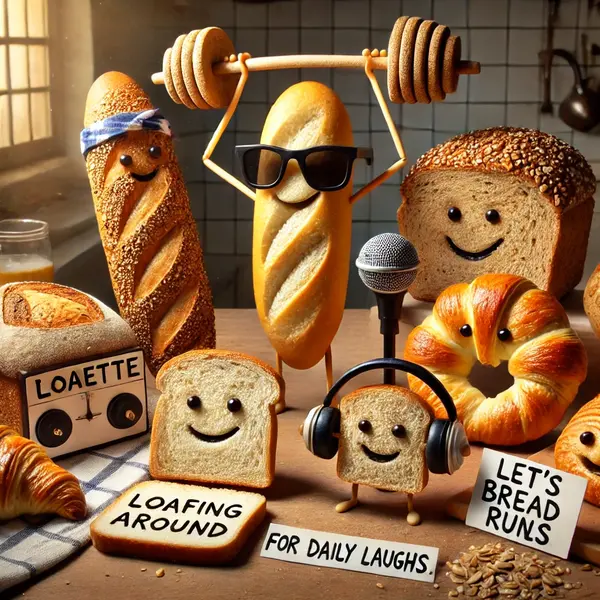 Funny bread puns for daily laughs