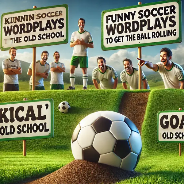 Funny Soccer Wordplays to Get the Ball Rolling