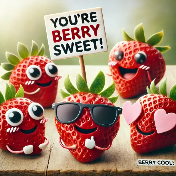 Funny strawberry puns for endless laughs