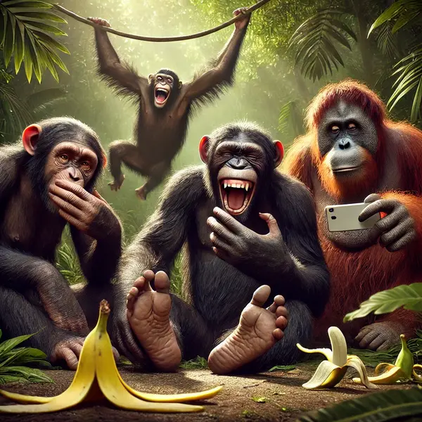 Primate Humor That Never Fails