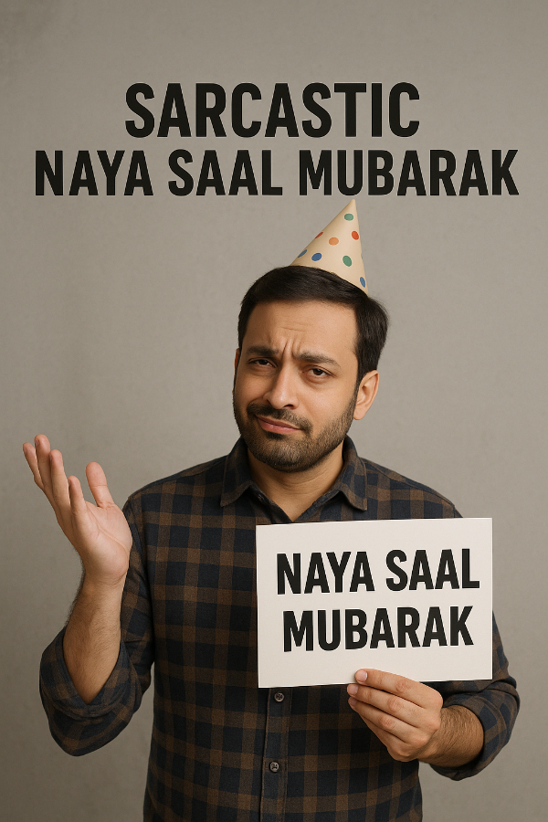 Sarcastic Naya Saal Mubarak Humor