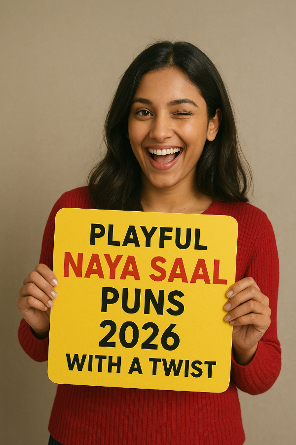 Playful New Year Wishes With A Twist