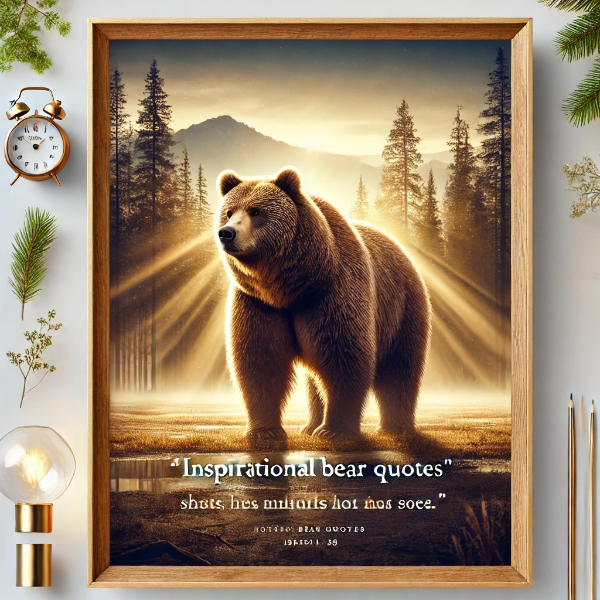 Inspirational Bear Quotes