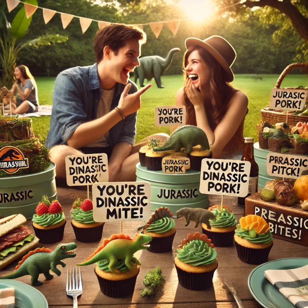 Jurassic Puns for Friends