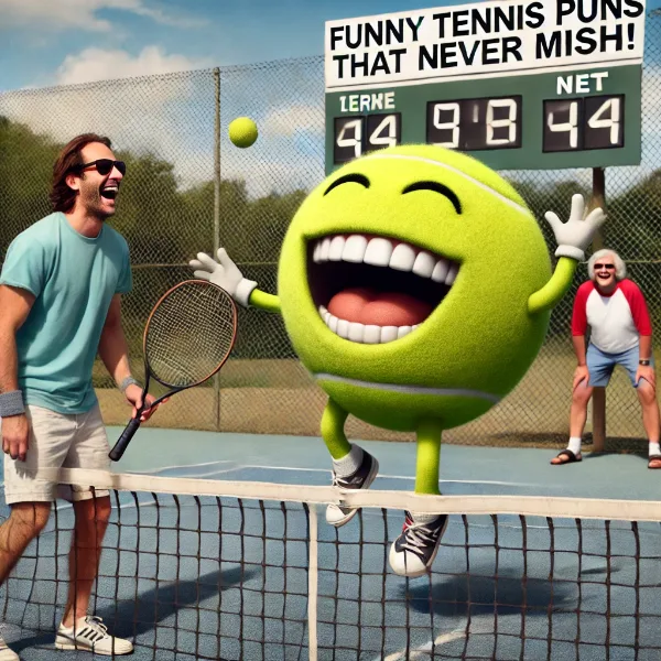 Funny Tennis Puns That Never Miss