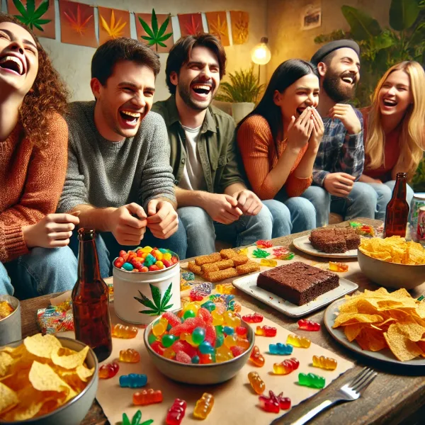 Edibles jokes and munchies mania