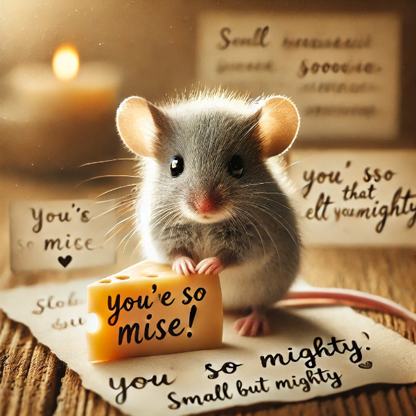 Cute Mouse Sayings That Melt Your Heart
