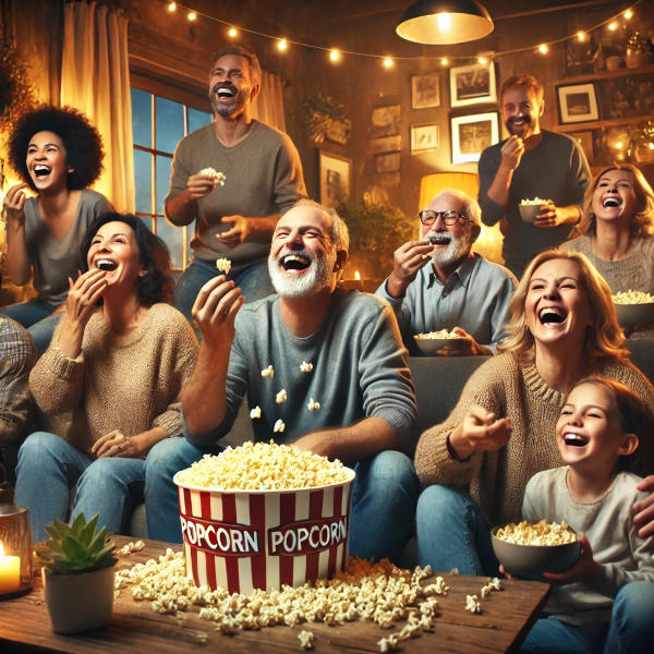 Popcorn Humor for Family and Friends