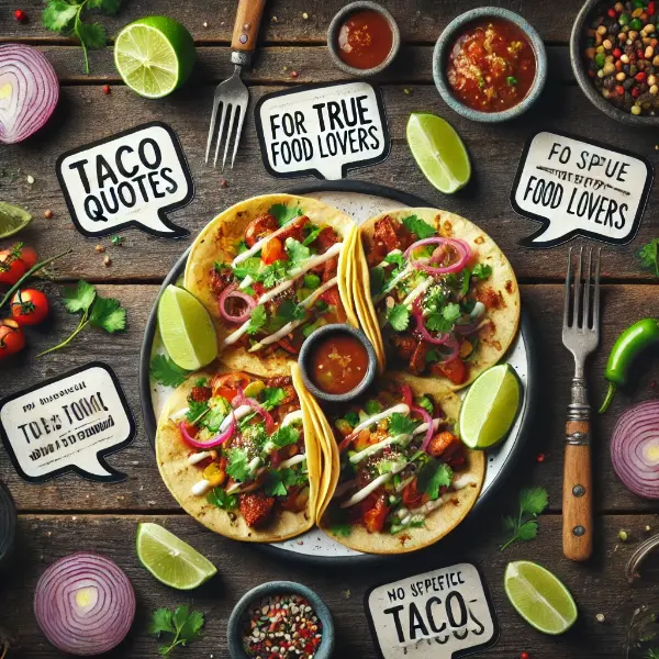 Taco quotes for true food lovers
