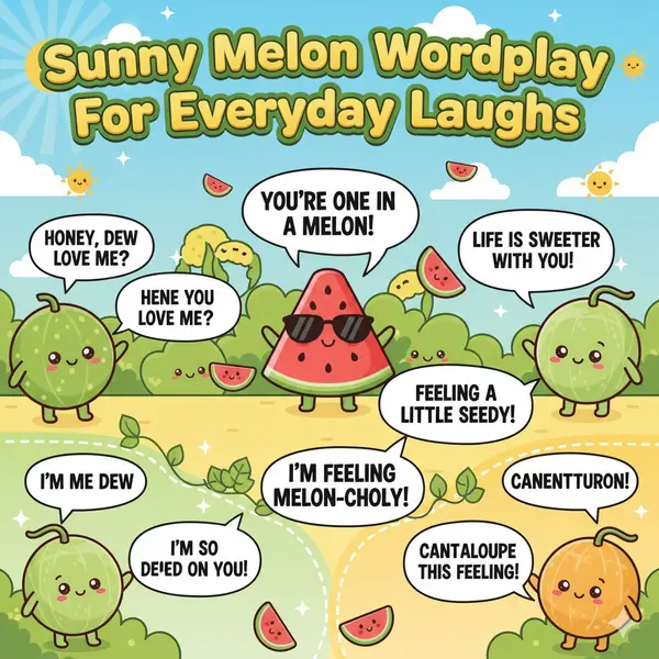 Sunny Melon Wordplay For Everyday Laughs