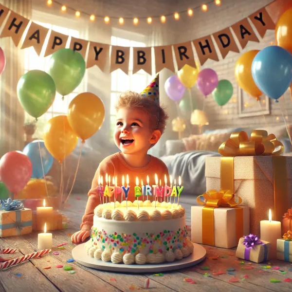 Cute Birthday Captions for Kids