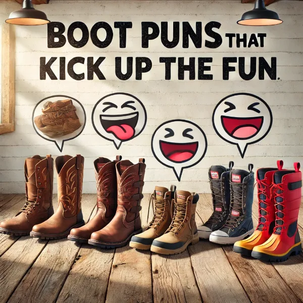 Boot Puns That Kick Up The Fun
