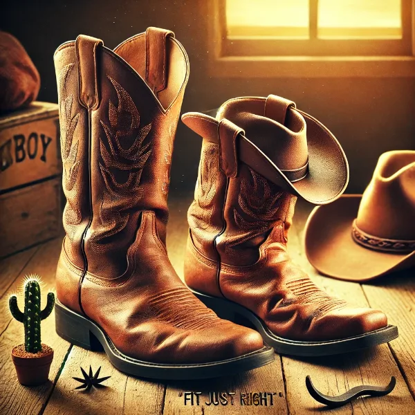 Cowboy Boot Humor That Fits Just Right