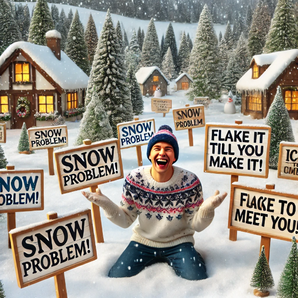 Snow Puns That’ll Leave You Flake-ing Out