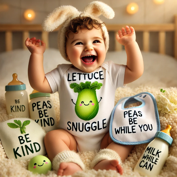 Tiny Giggles With Cute Baby Puns