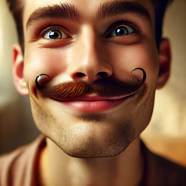 Upper lip humor that boosts instant smiles