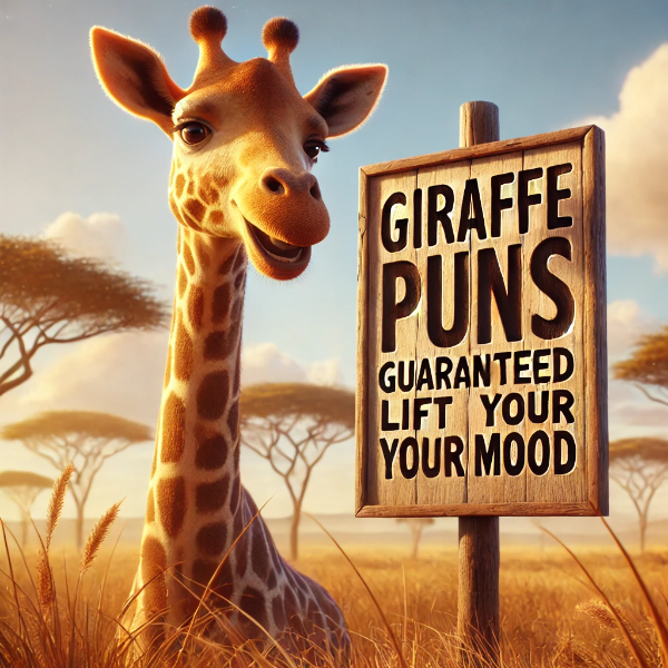 Tall humor ideas for giraffe laughs