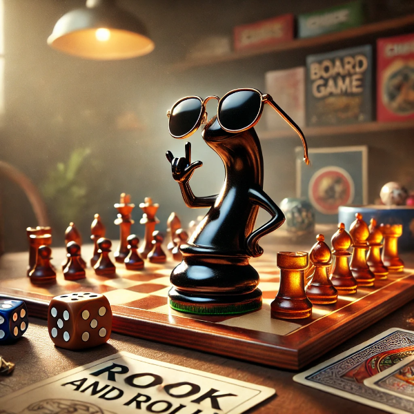 Rook And Roll With Board Game Humor