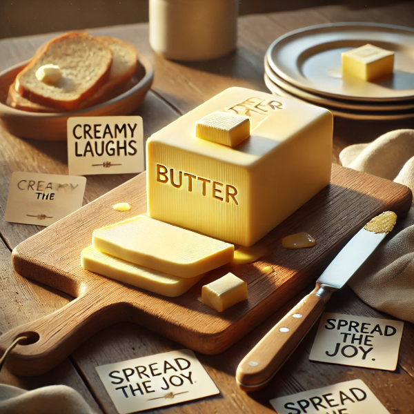 Creamy Laughs With Short Butter Puns