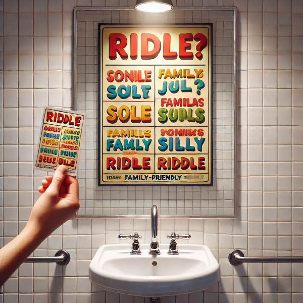 Restroom Riddles That Spark Instant Giggles