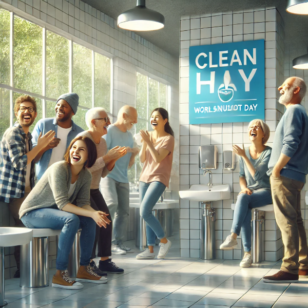 Clean Laughter For World Toilet Day Fans