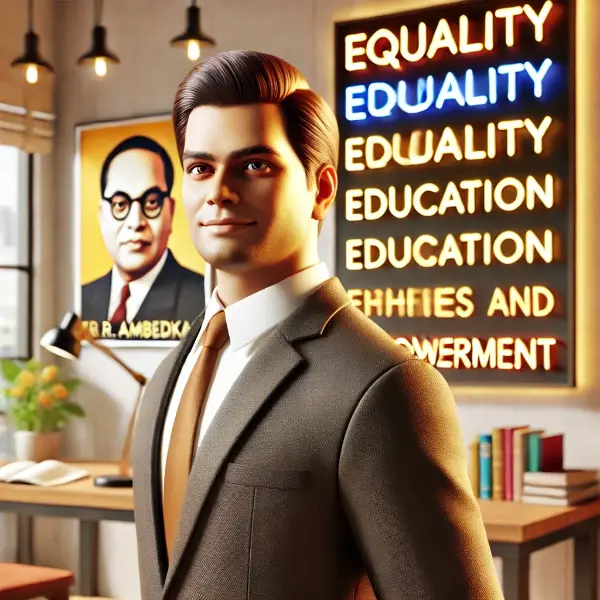 Cheerful Ambedkar inspired punchlines