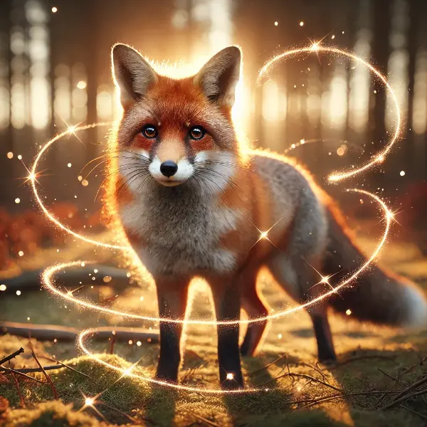 Fox sparkle lines for social fun