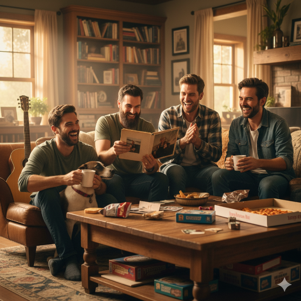 Four Brother Humor Delivers Heartfelt Wit