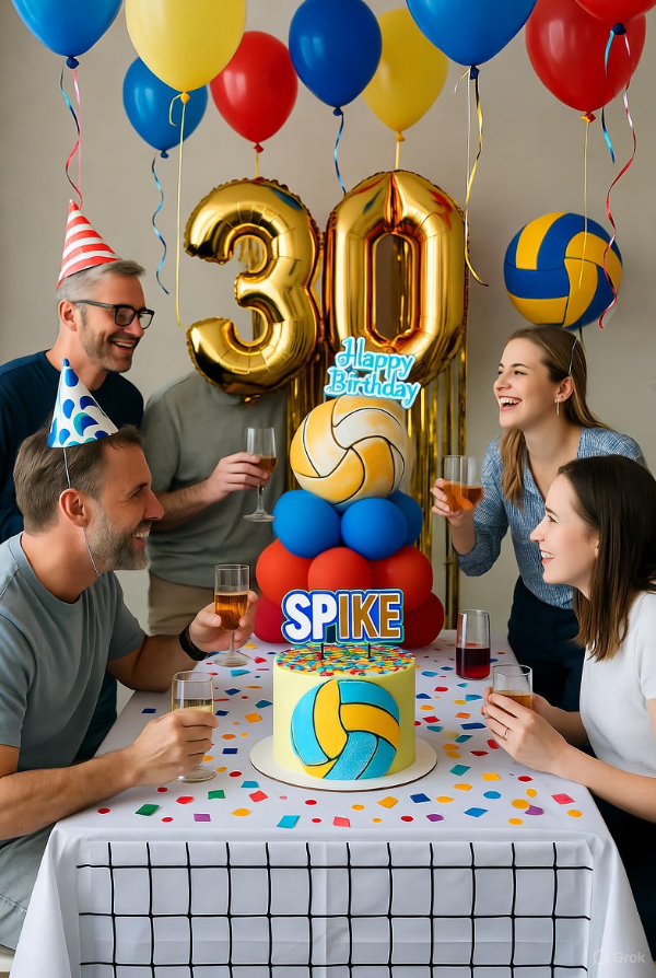 Volleyball Birthday Puns to Celebrate Big