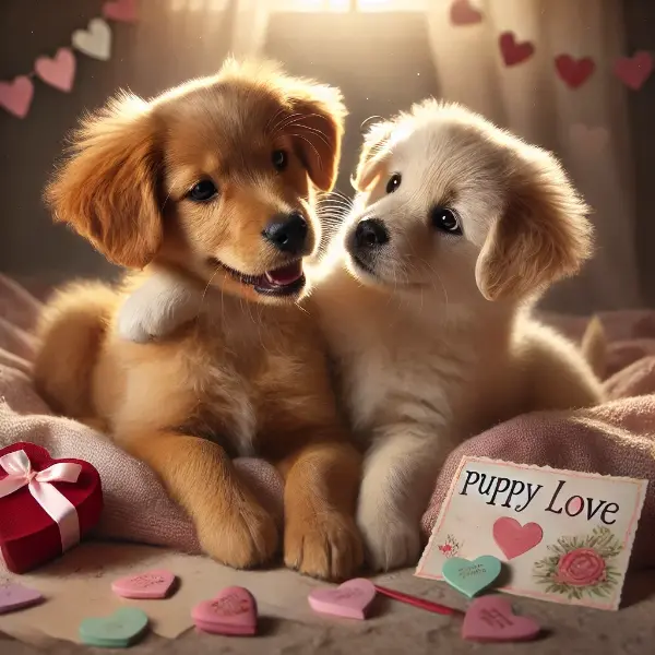Puppy Love Valentine Laughs.