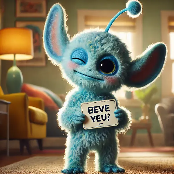 Flirty stitch humor for cheerful adults.