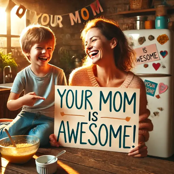 Kid Safe Your Mom Humor