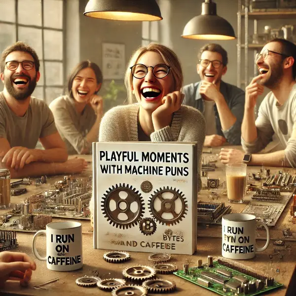 Playful Moments With Machine Puns