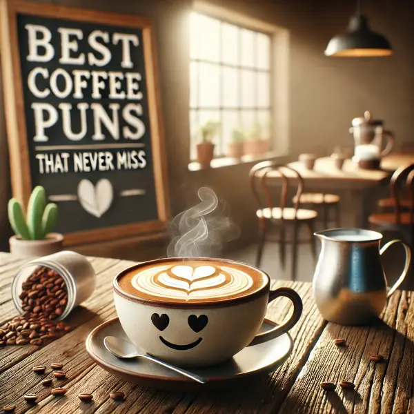 Best Coffee Puns That Never Miss.