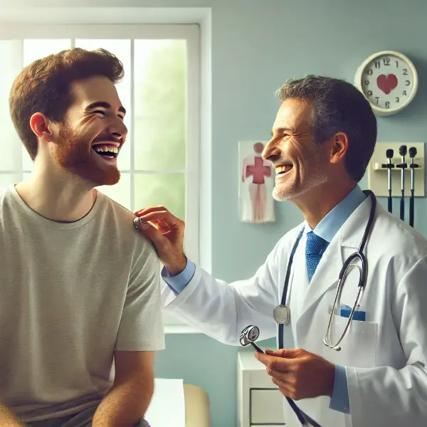 Lighthearted Routine Check Up Laughs