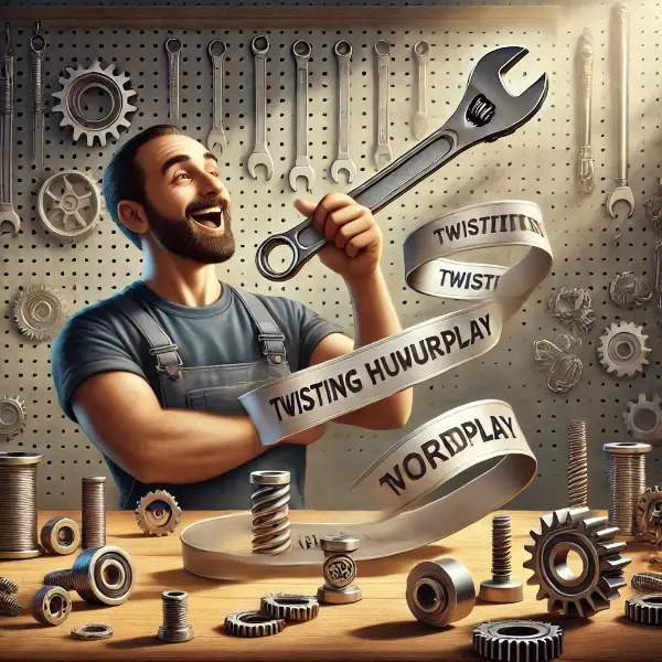 Twisting Humor From Torque Wordplay